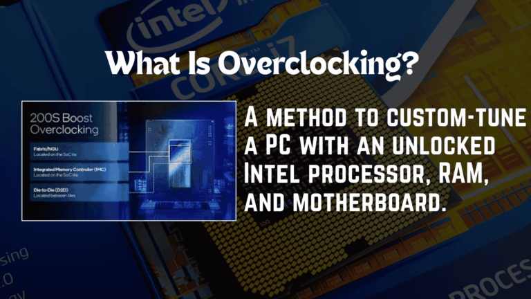 intel overclocking tool