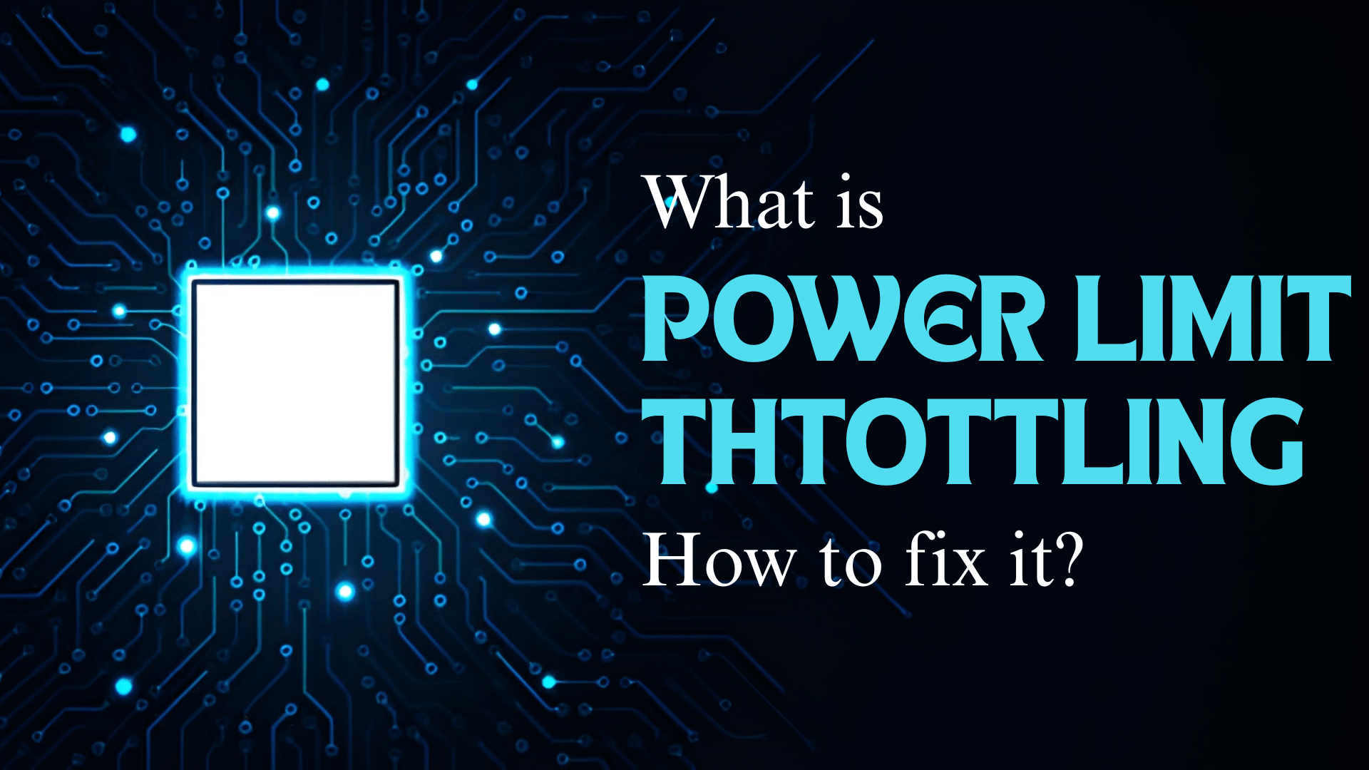 power limit throttling